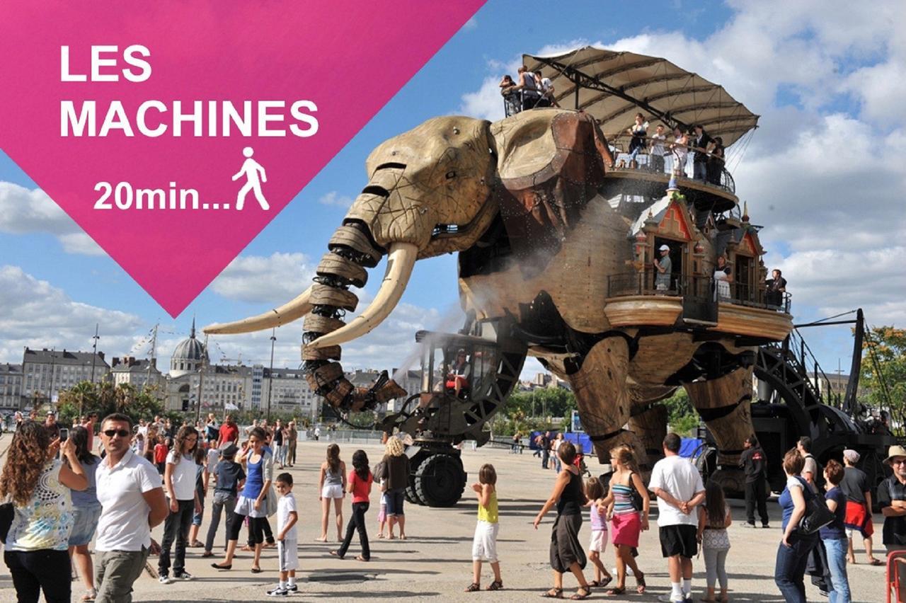 F2 Green Garden, Hyper Centre, Parking Lejlighed Nantes Eksteriør billede