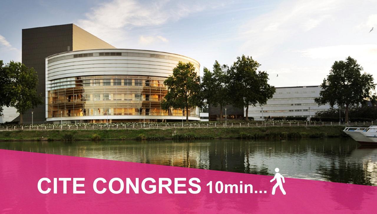 F2 Green Garden, Hyper Centre, Parking Lejlighed Nantes Eksteriør billede